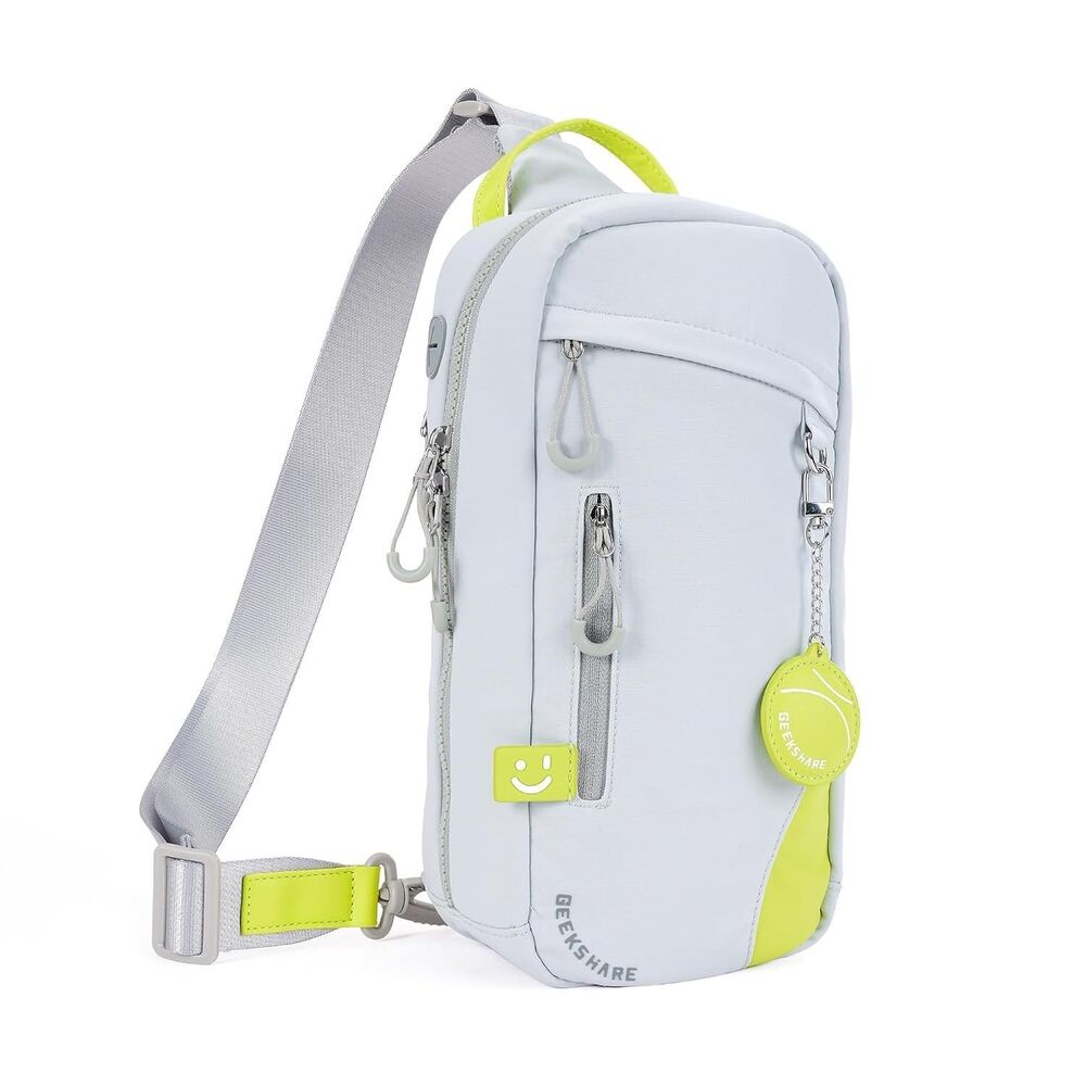GeekShare Sling Crossbody Hiking Bag, Everyday Shoulder Backpack for Switch, Por